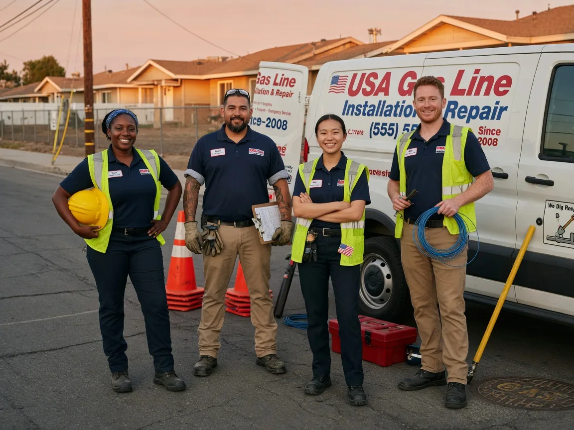 Gas Line Installation company in Wilson, LA